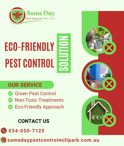 Eco-Friendly Pest Control Mill Park